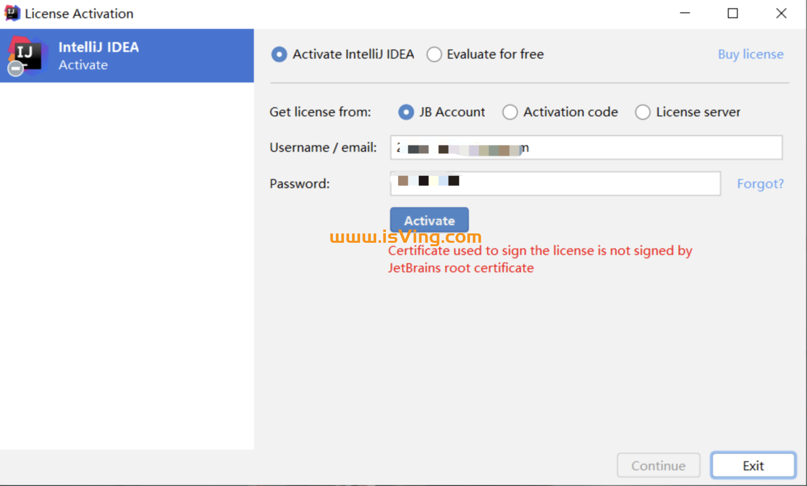 JetBrains 账号登陆失败,如何移除破解工具?
